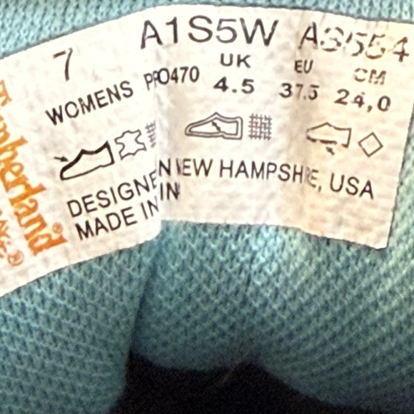 Timberland PRO Boots Womens 7 Ridgework Black Work & Safety - Picture 8 of 9